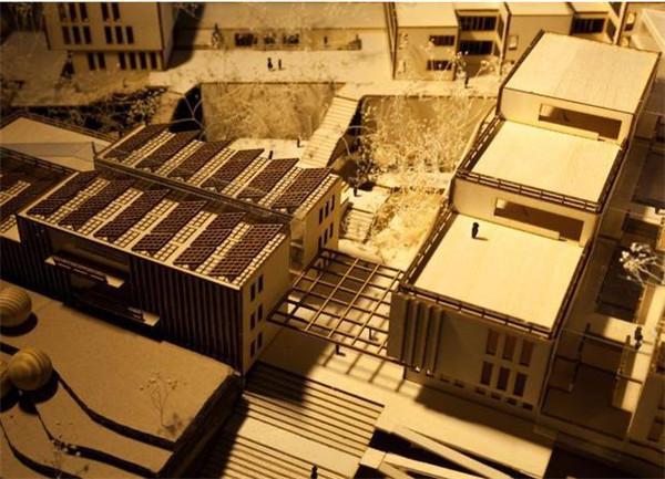 段木板模型激光切割成品展示